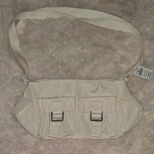Pink By Victorias Secret Cream Shoulder Bag